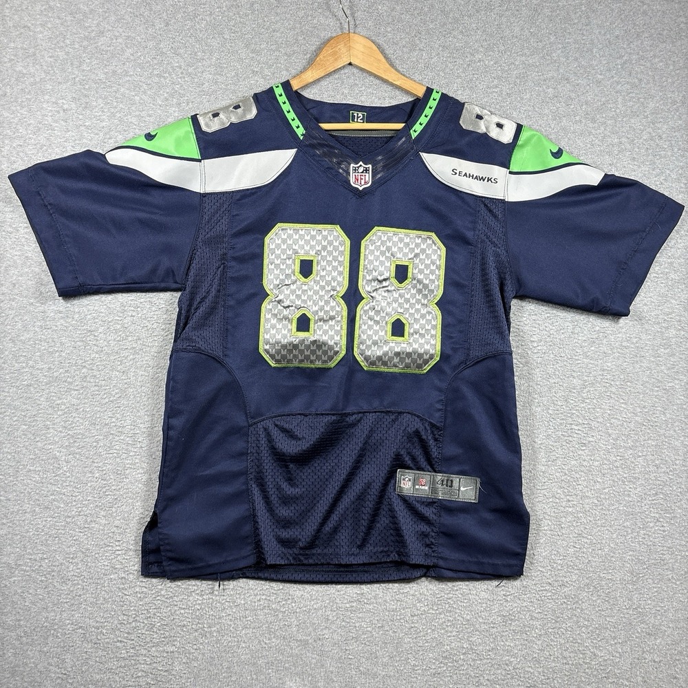 Nike Seattle Seahawks Jimmy Graham 88 Jersey Mens 40 Medium On Field Stitched
